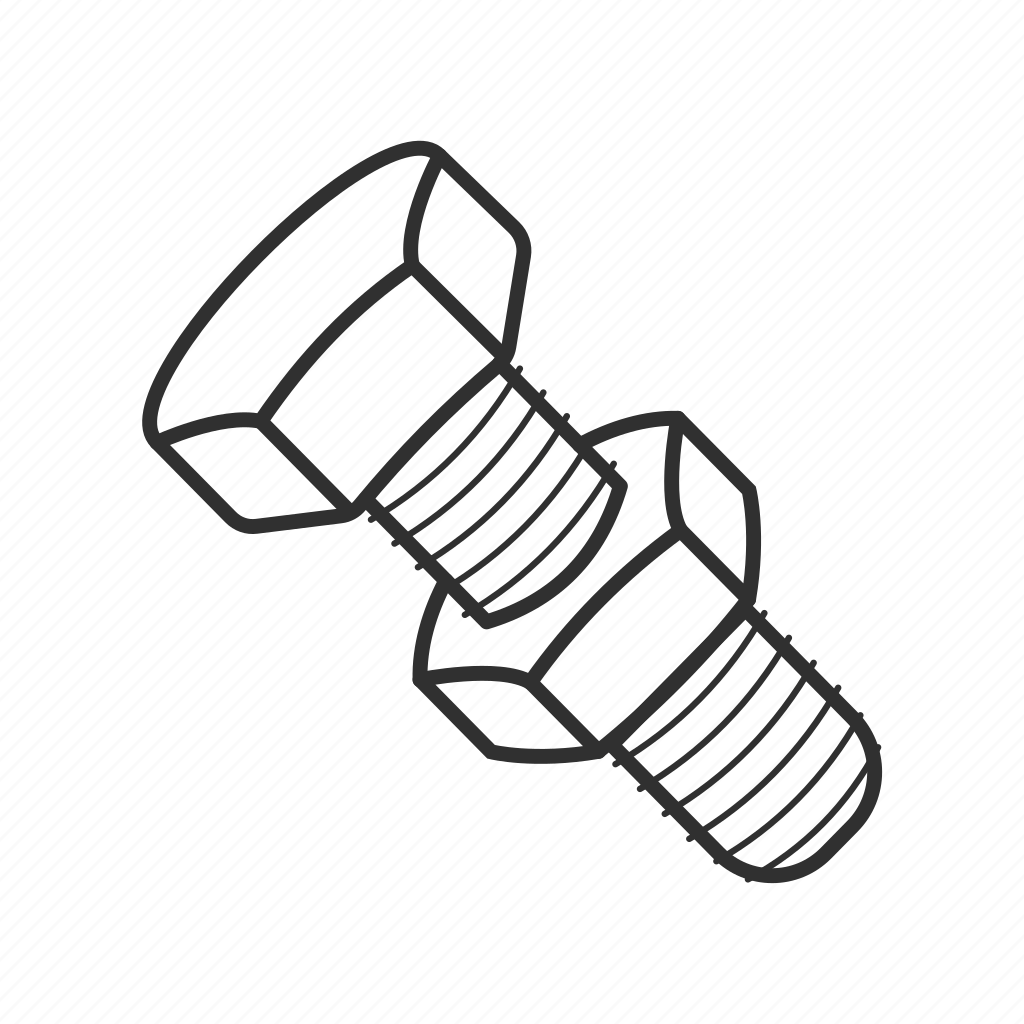 Трафарет болт