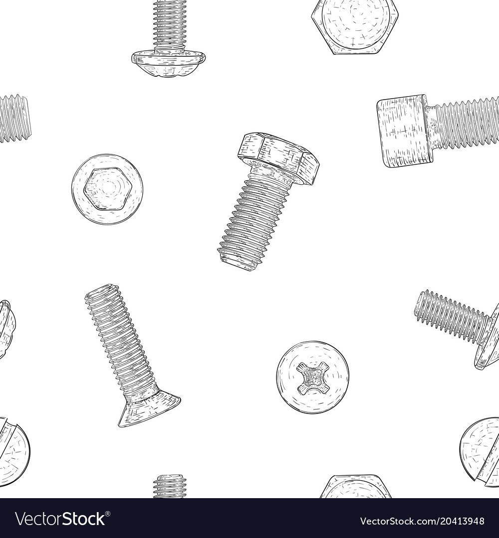 Паттерн винты гайки