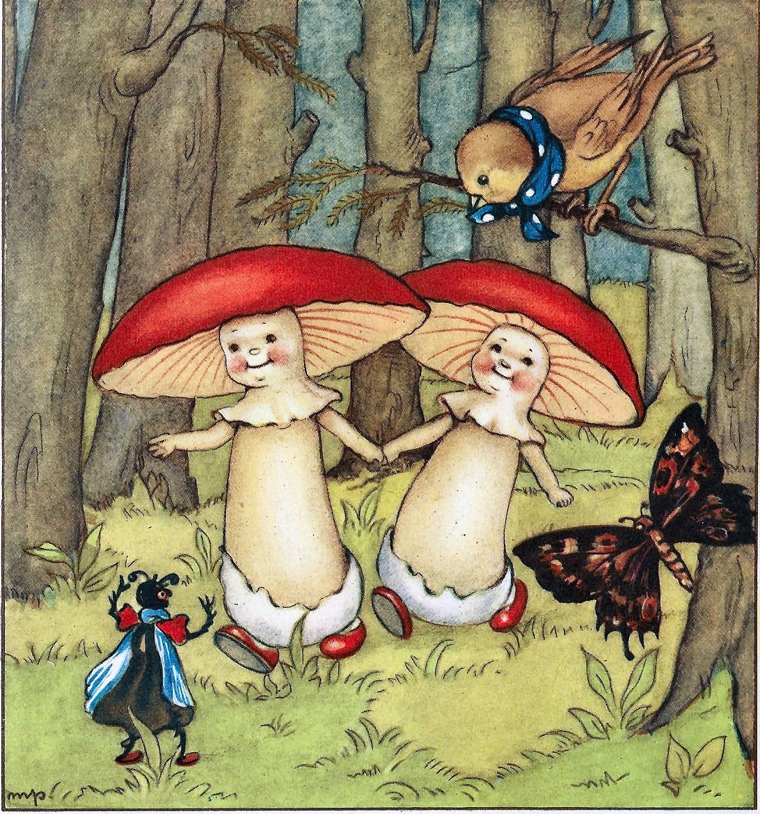 Сказочный гриб мухомор