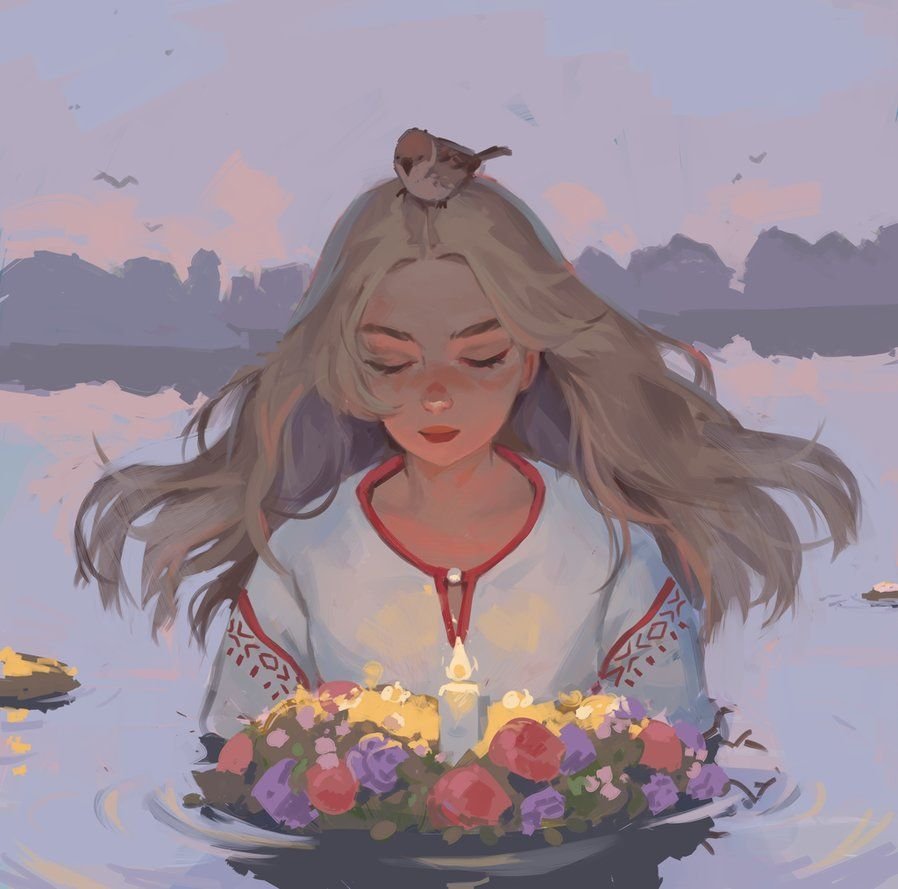 Декоративная композиция с людьми