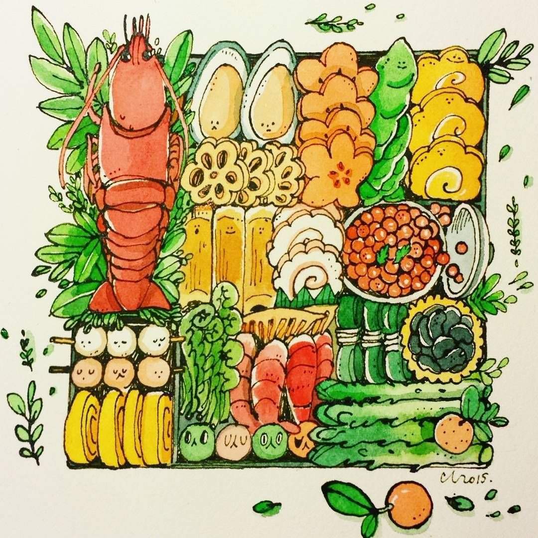 Рисунки еды