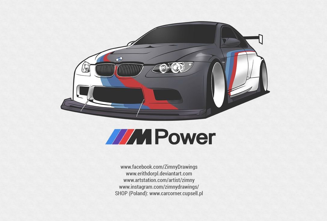 Программа для 3d печати BMW e92 1:18