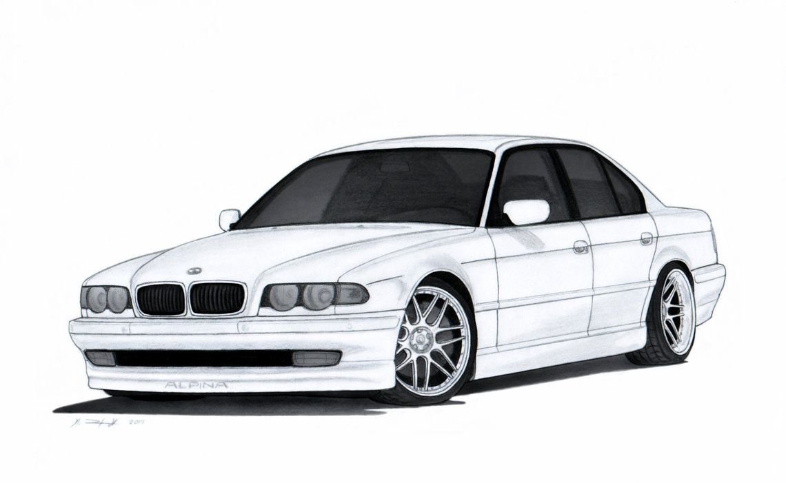 BMW e38 Art