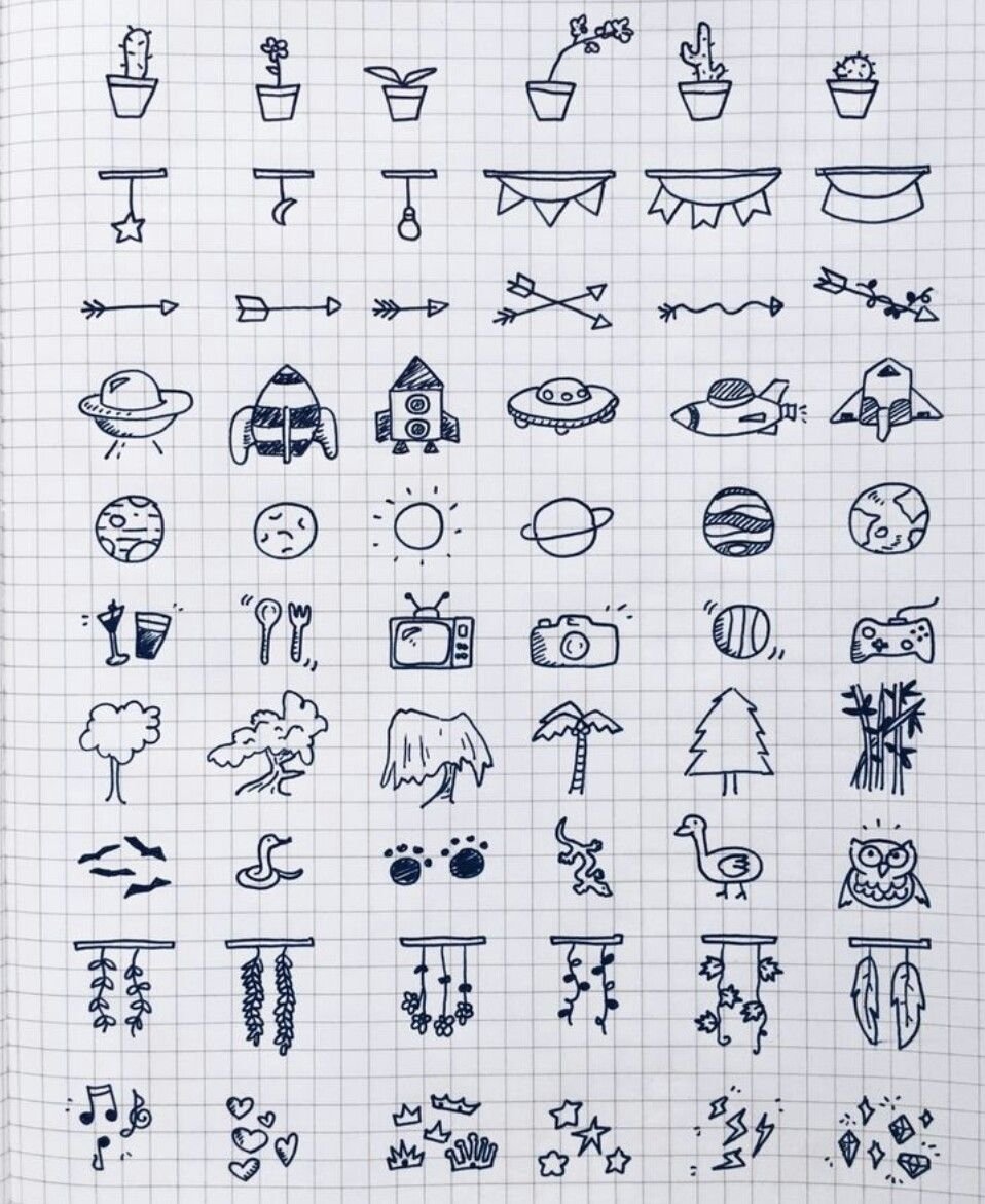 Рисунки с надписями для срисовки