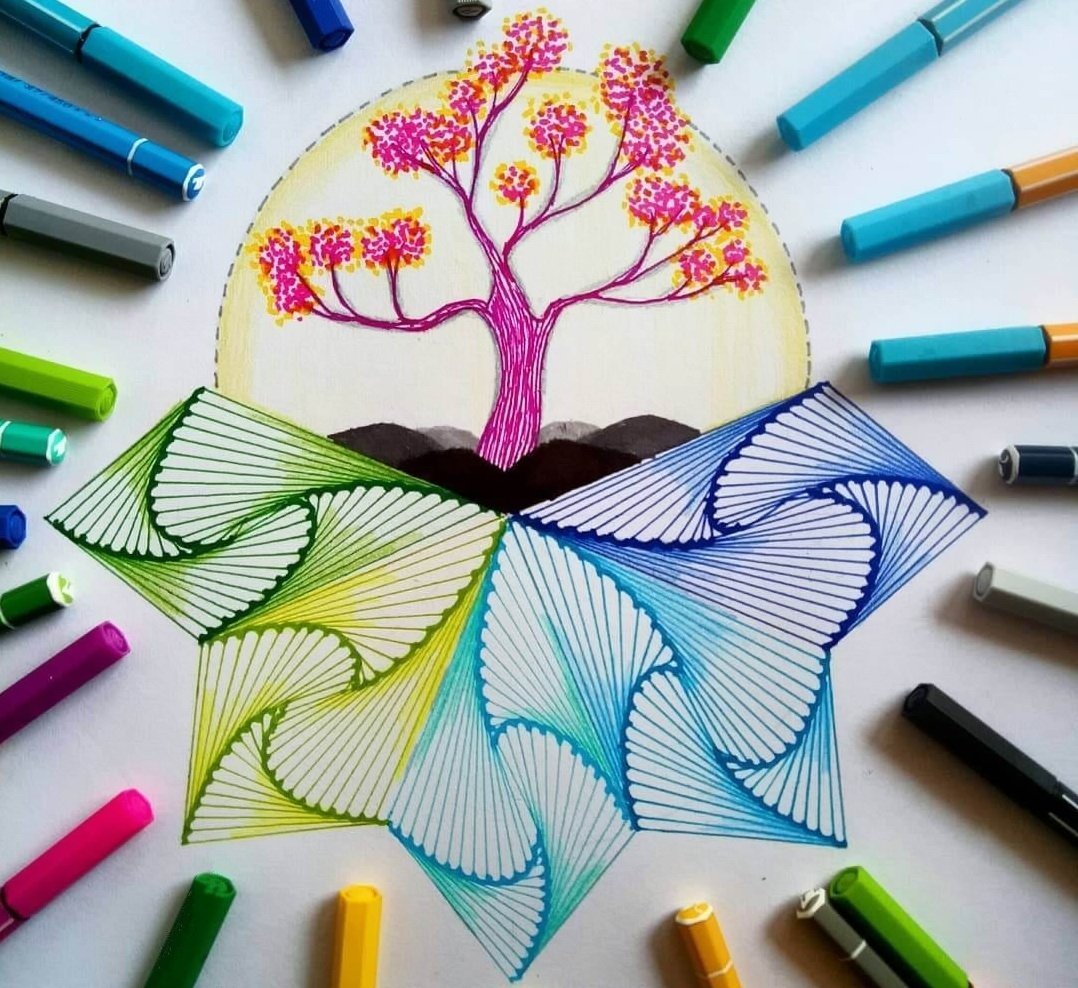 Фломастеры для рисования