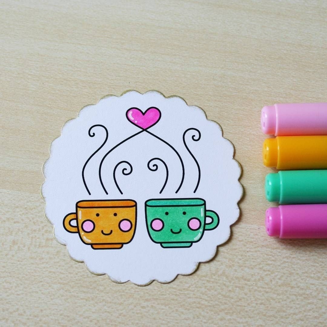 Портрет Фрида маркерами Copic