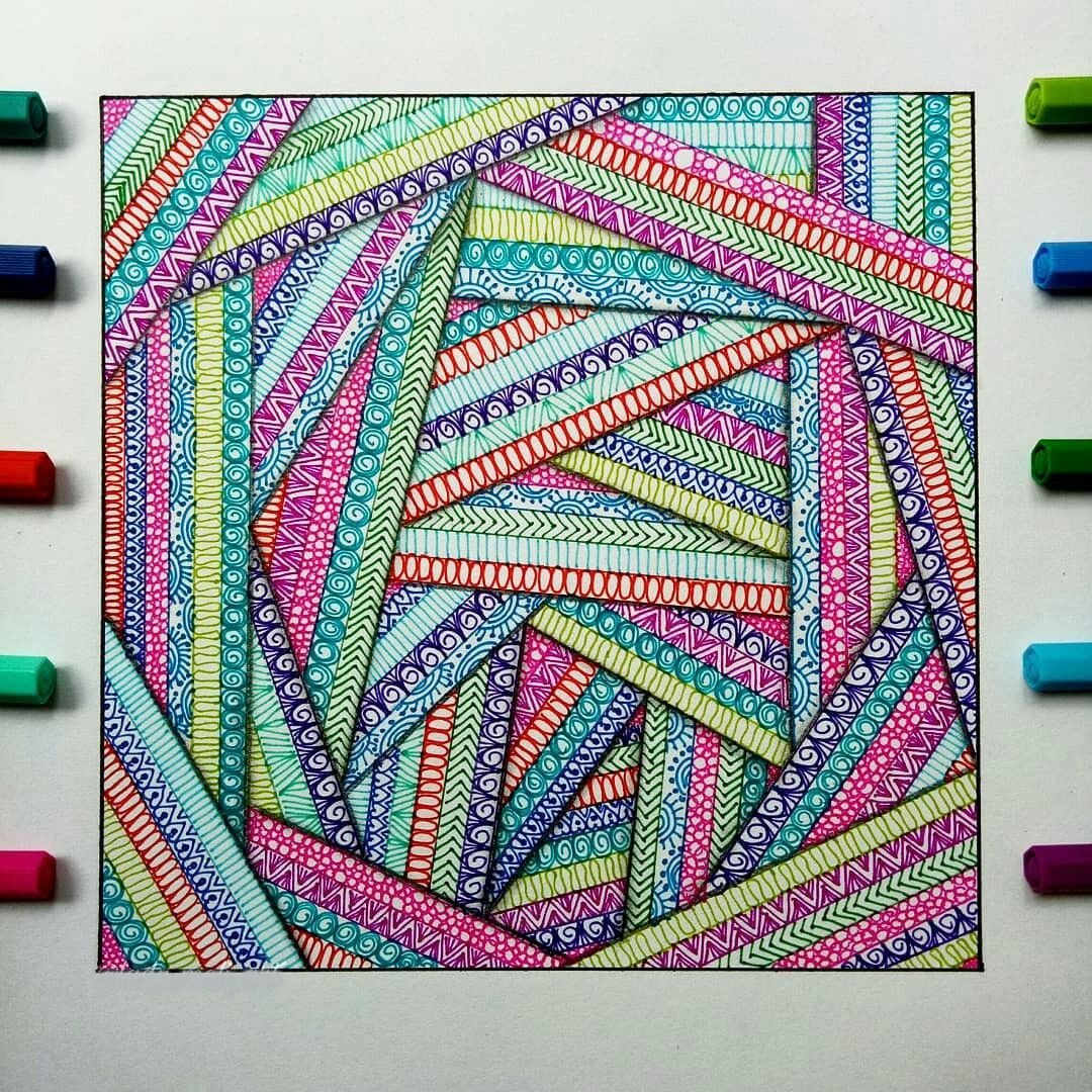 Рисунки фломастерами для детей