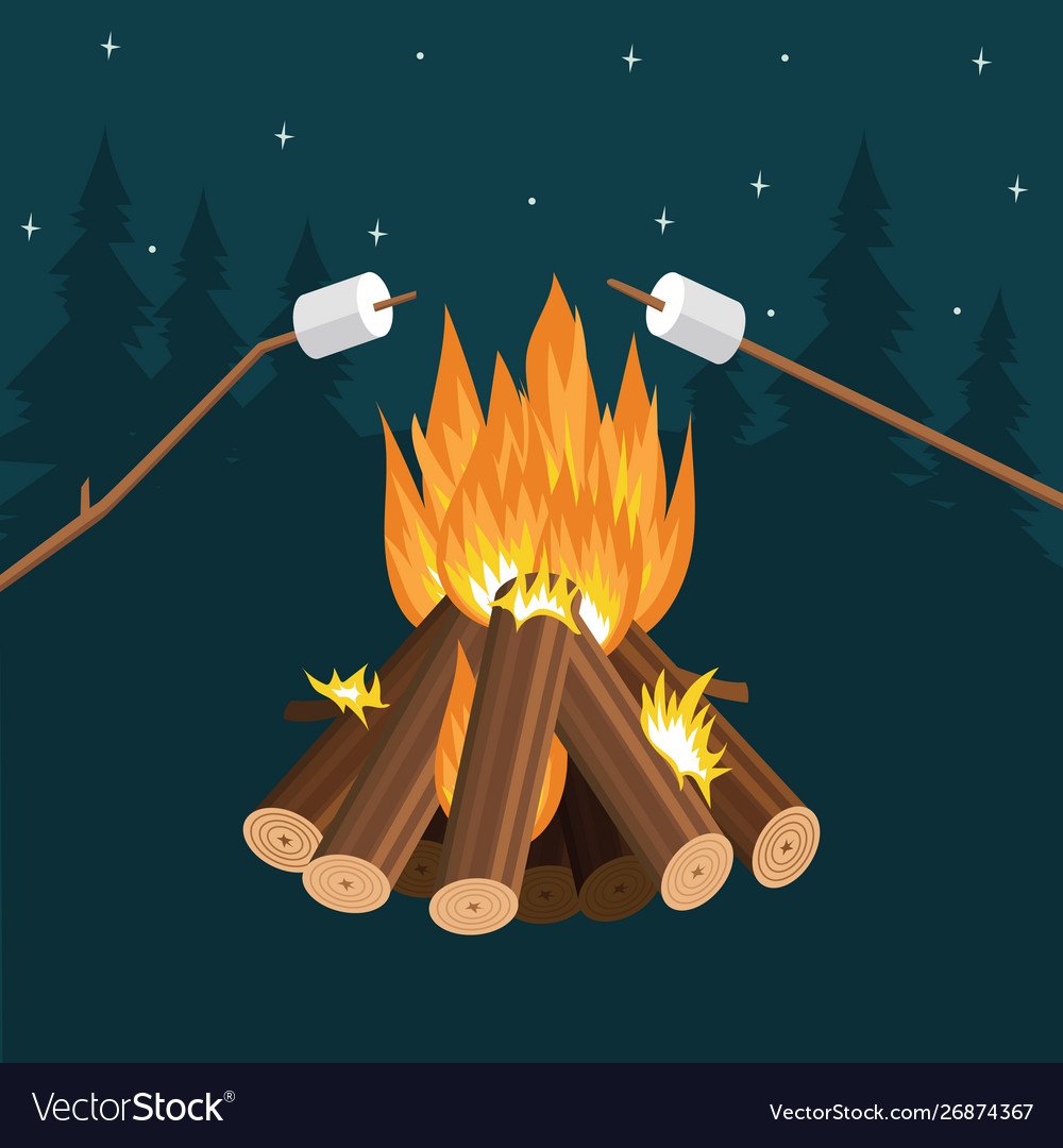 Поход рисунок