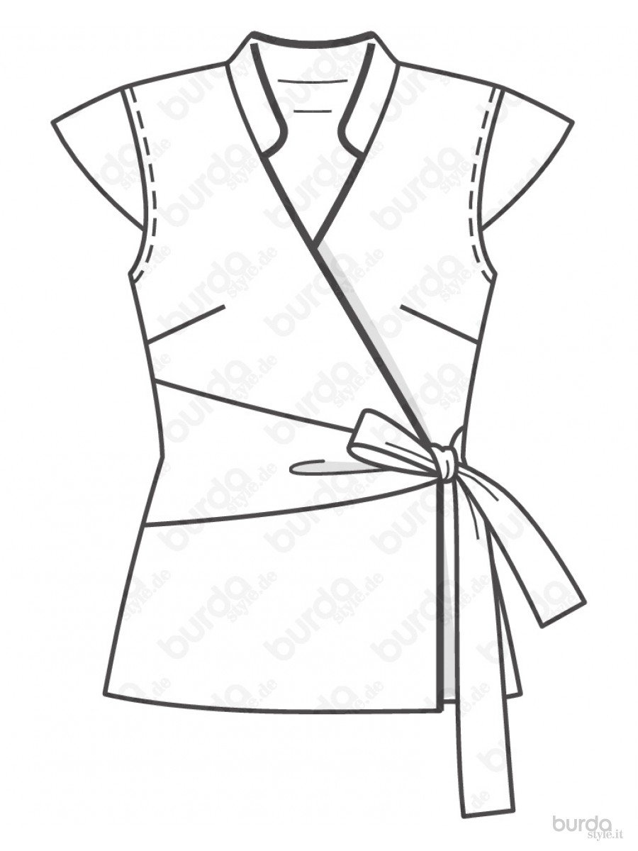 Жилетка мужская макет