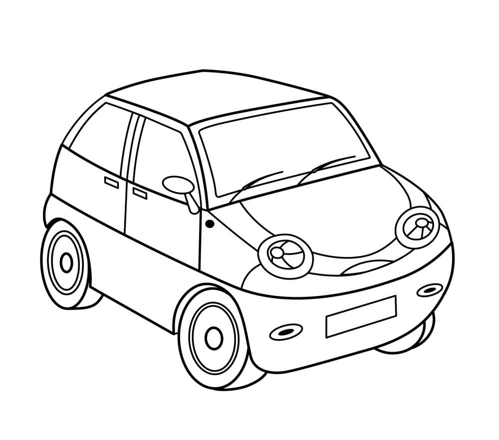 Раскраски Лада Шевроле Нива