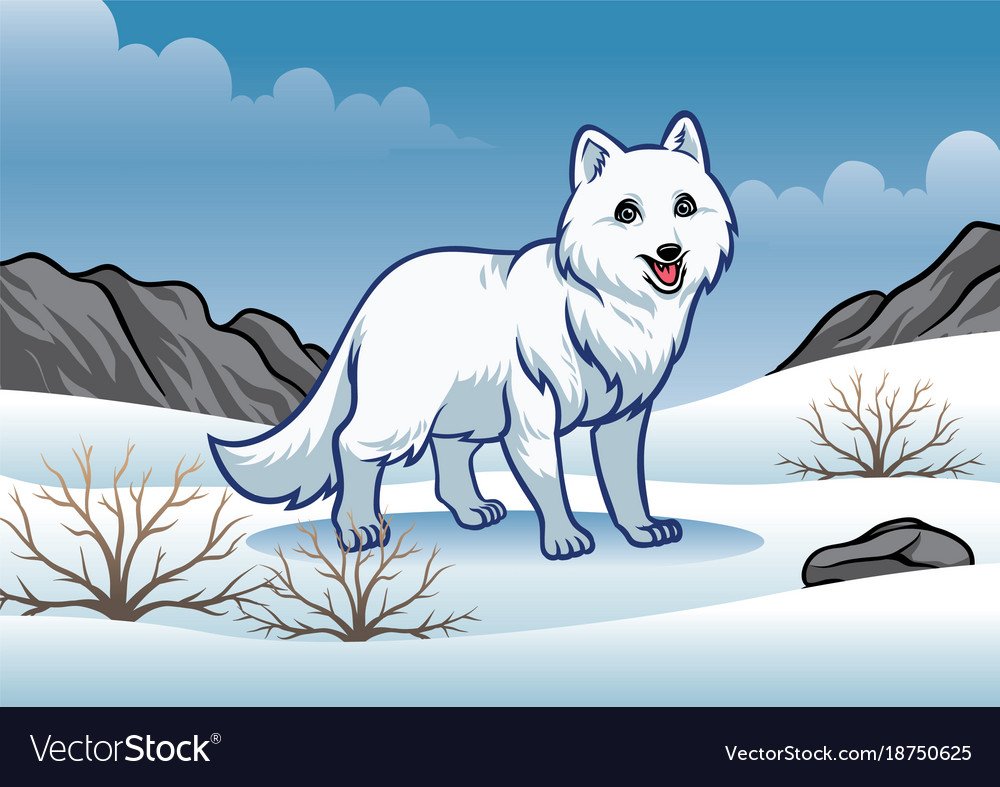 Лиса раскраска для детей