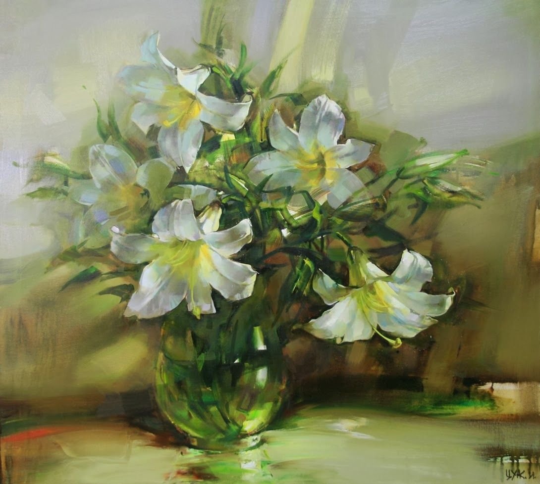 Лилии в живописи