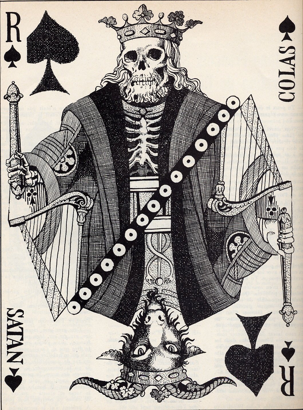 Король пик король червей. Пиковый Король Таро. Пиковый Король пик арт. Игральные карты валет Король туз Джокер. Страшные игральные карты.
