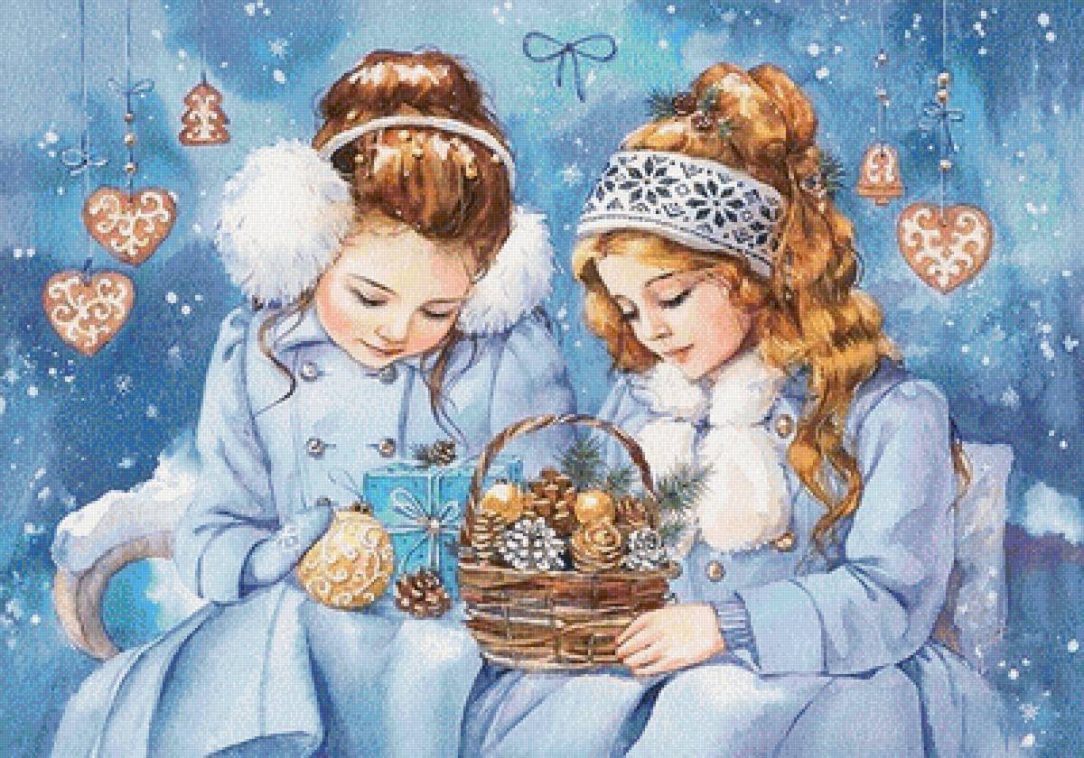 Рождественские рисунки карандашом