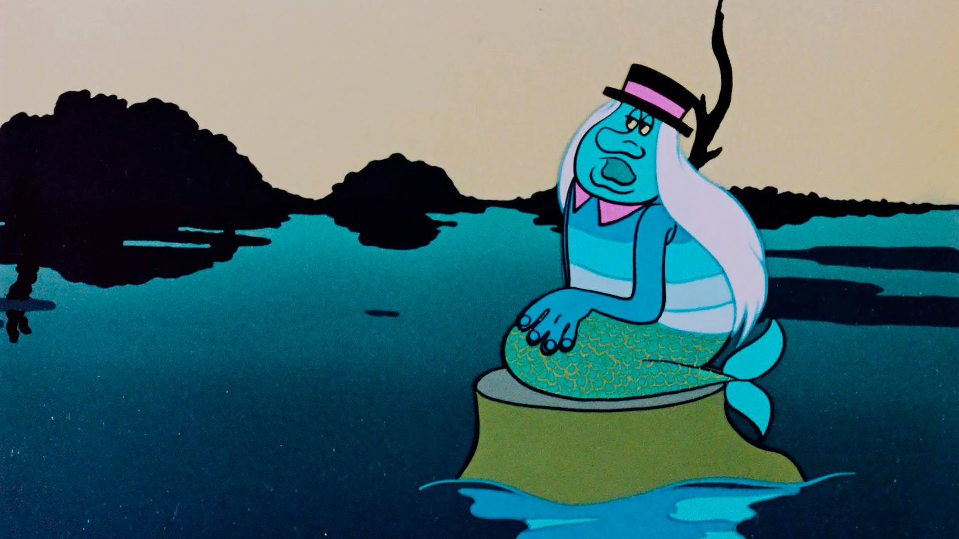 Слушать читает водяной. Водяной Летучий корабль. Водяной из мультфильма Летучий корабль.