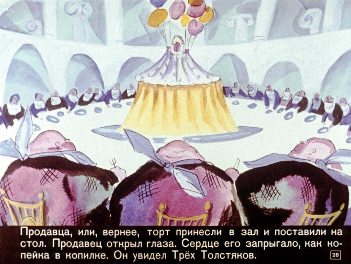 Три толстяка мультфильм 1963