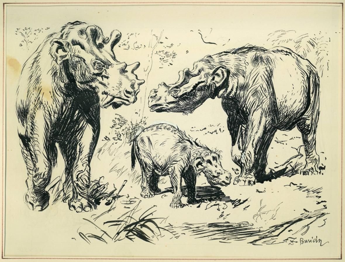 Зденек Буриан порабощение