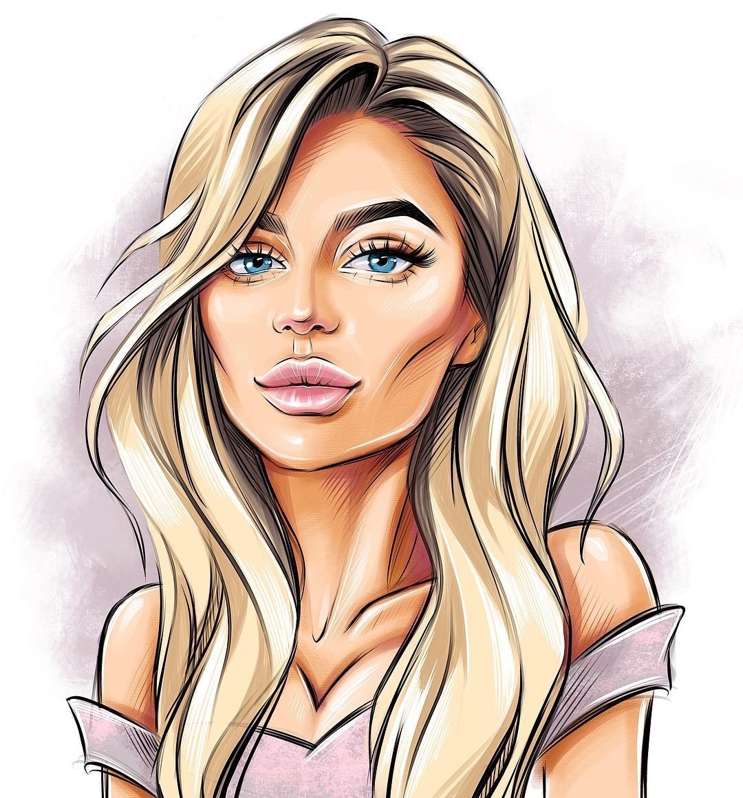 Портрет в стиле под карандаш