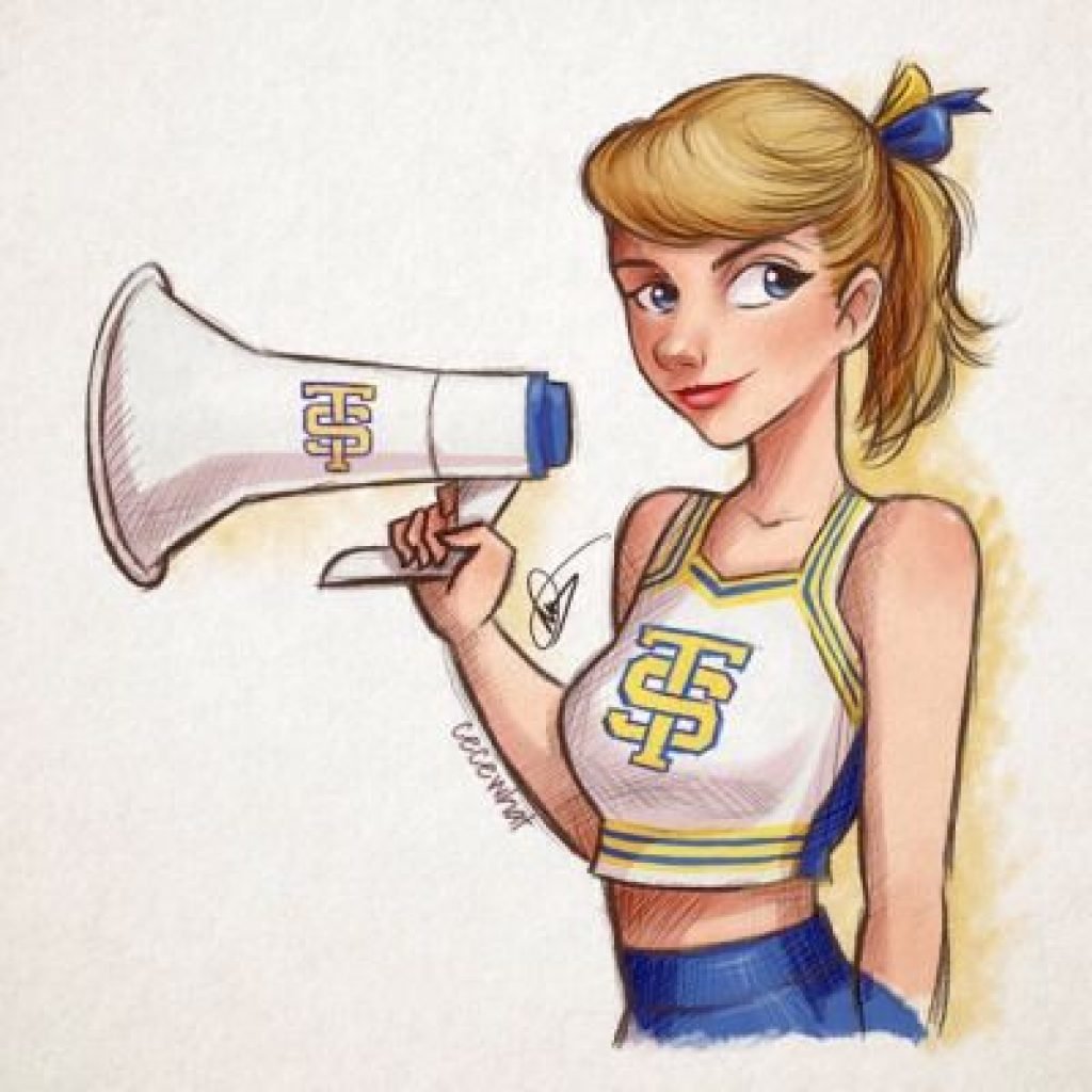 Мультяшные гламурные девушки