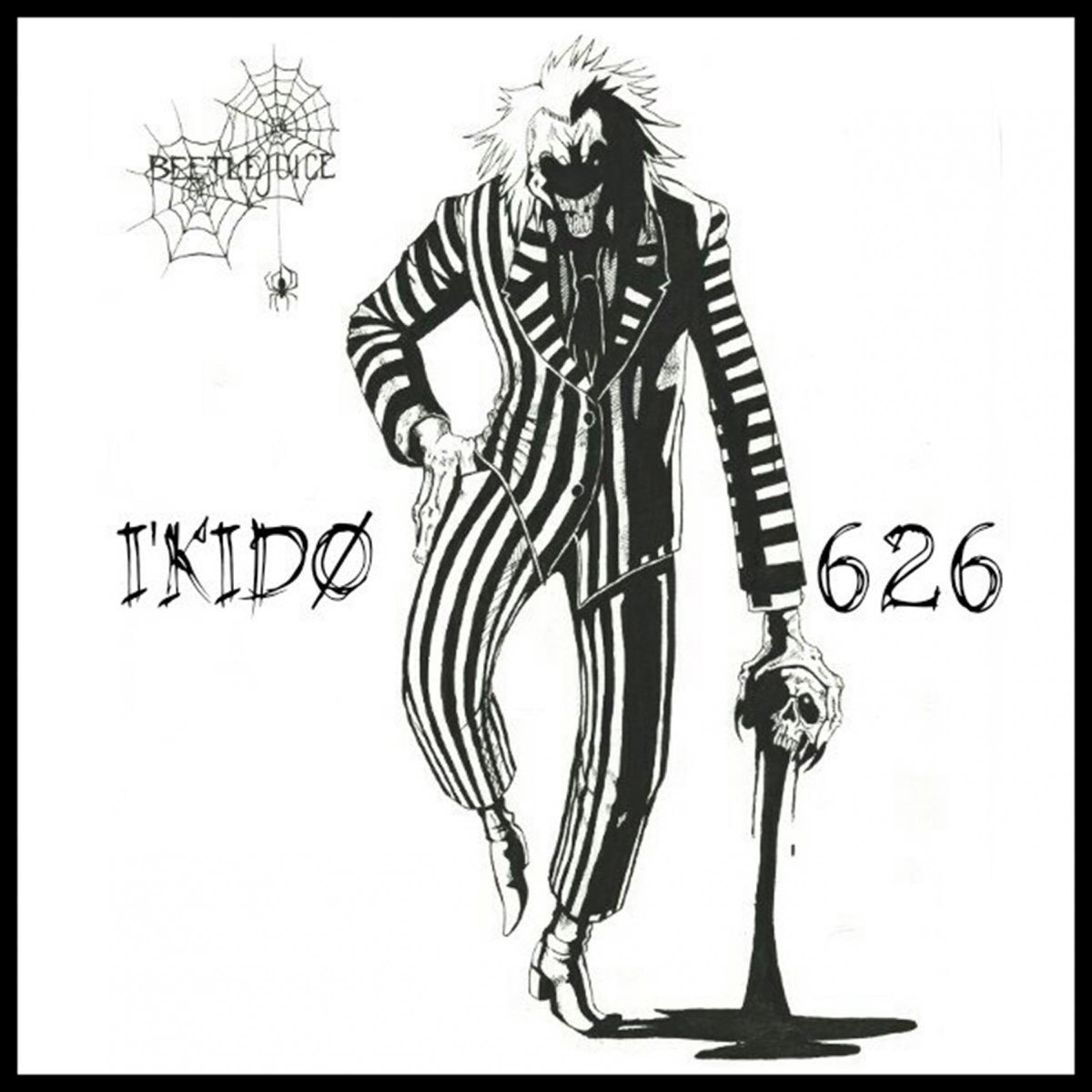 Рисунки Тима Бёртона Битлджус