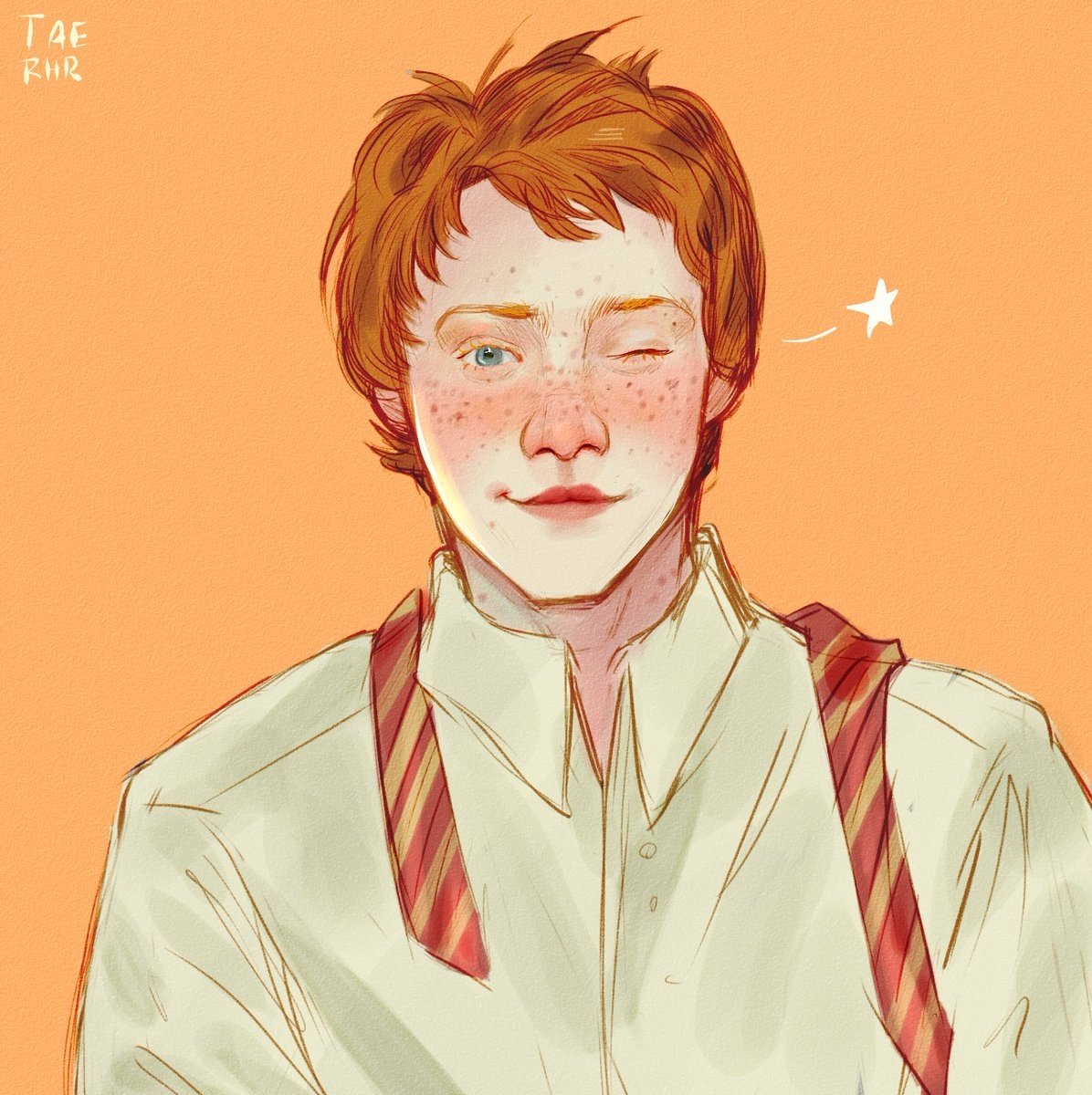 Рон Уизли арт