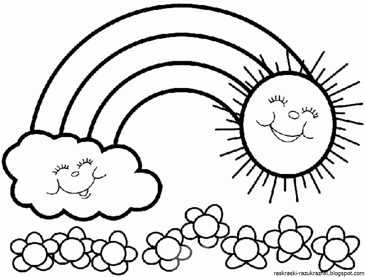 Раскраски для девочек лето