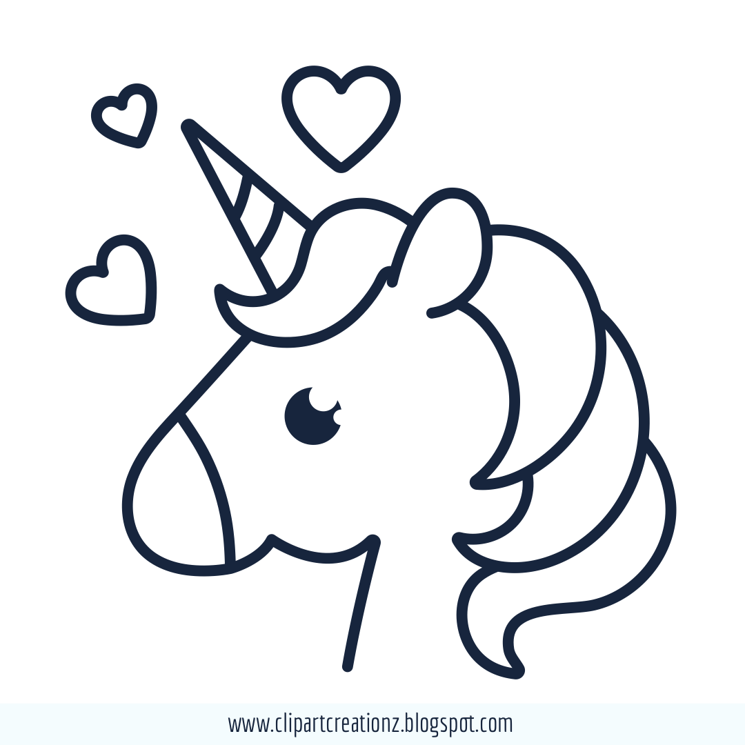 Голова единорога раскраска