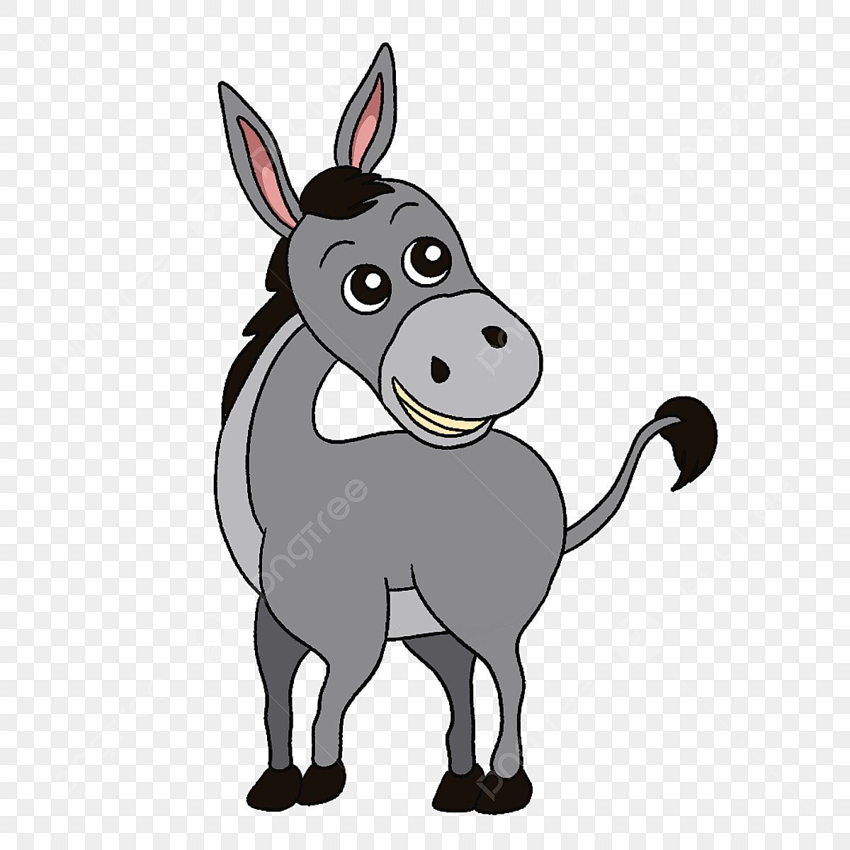 Синий ослик мультик