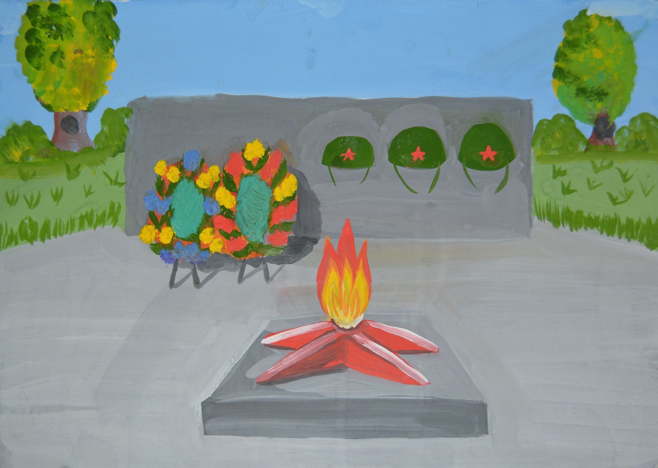 Детский рисунок вечный огонь. Вечный огонь рисунок. Рисование вечный огонь. Нарисовать вечный огонь. Вечный огонь для детей.