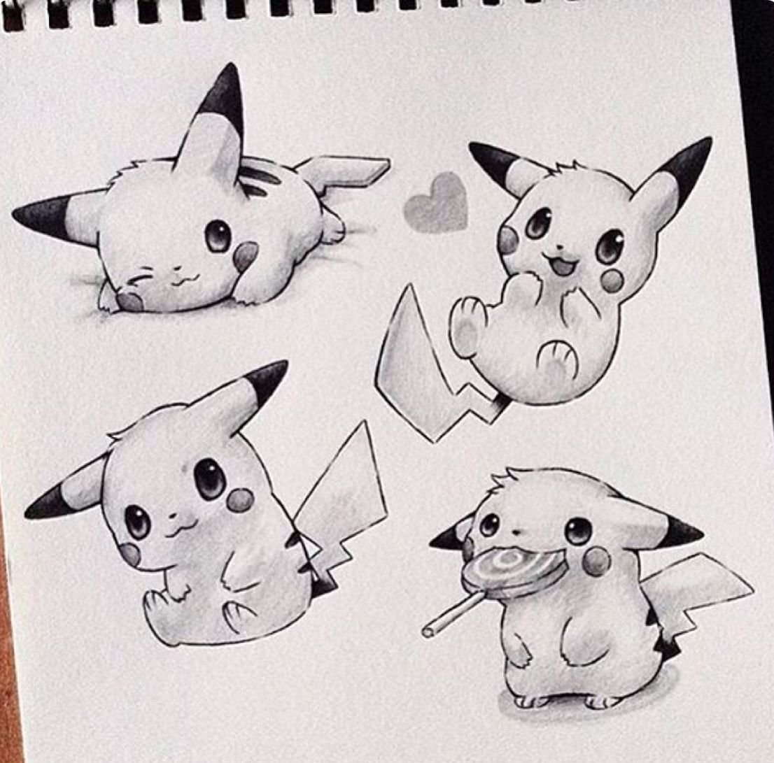 Милые маленькие рисунки для скетчбука