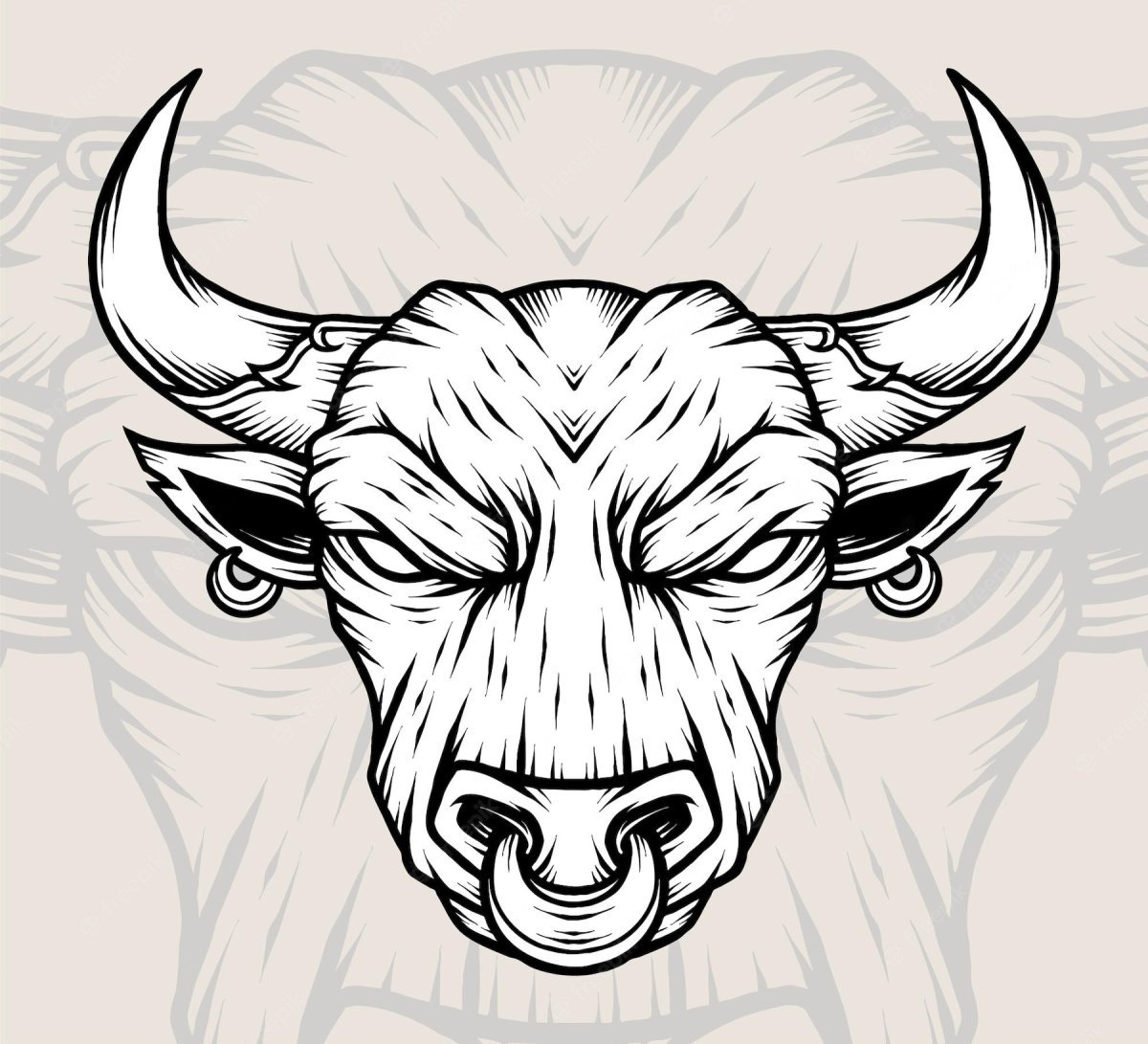 Бык Графика