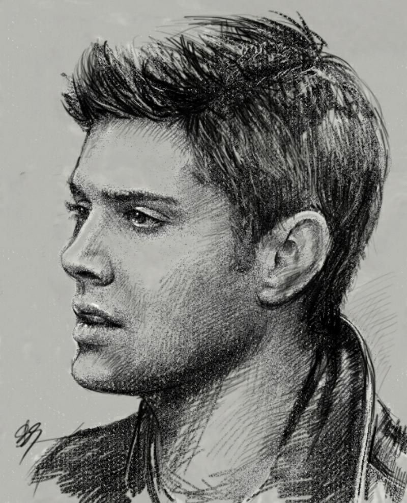 Дин Винчестер портрет