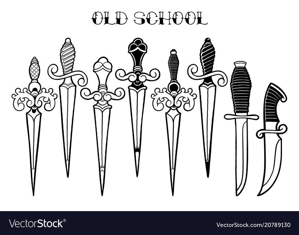 Кинжал Графика