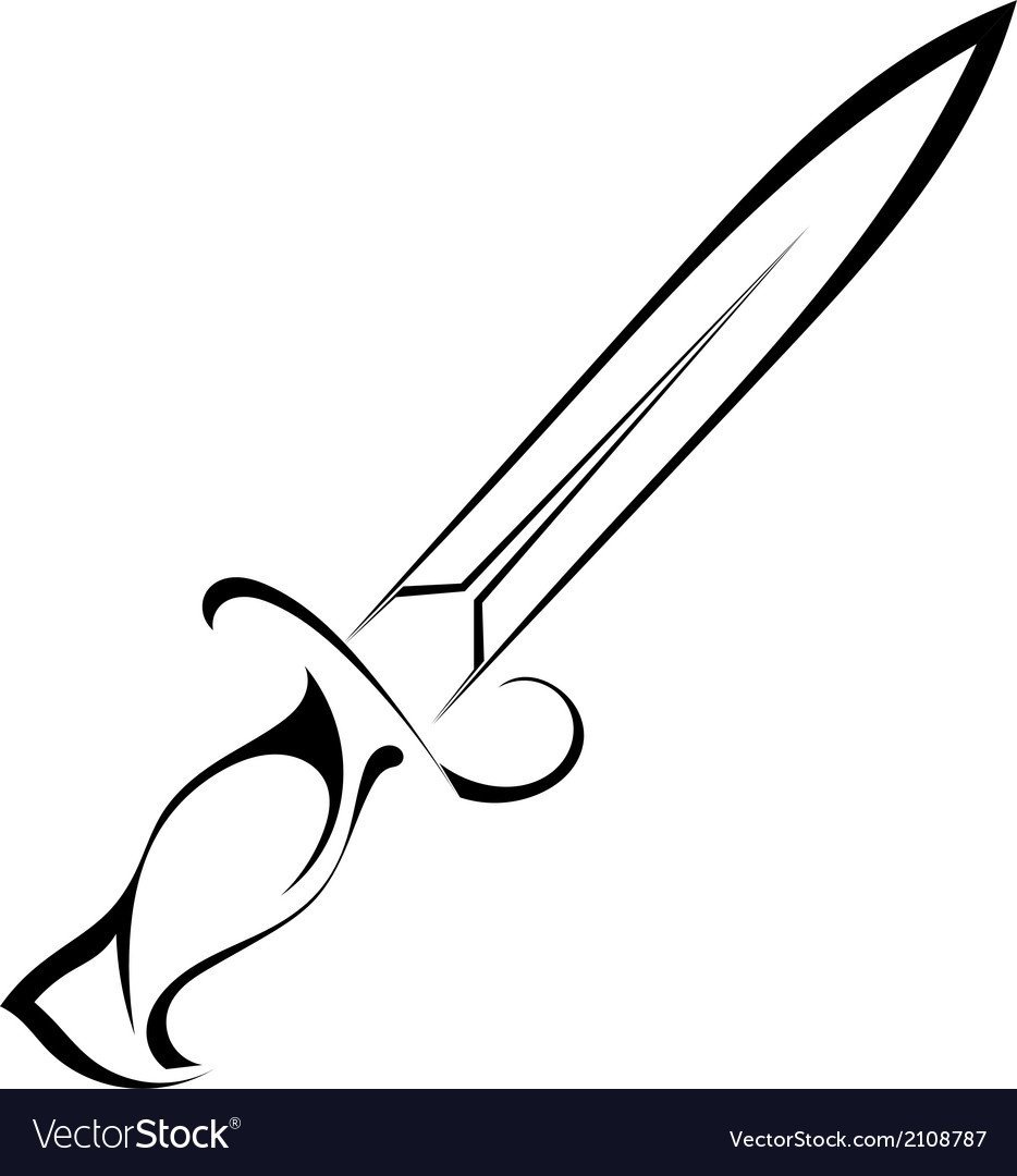 Кинжал для рисования