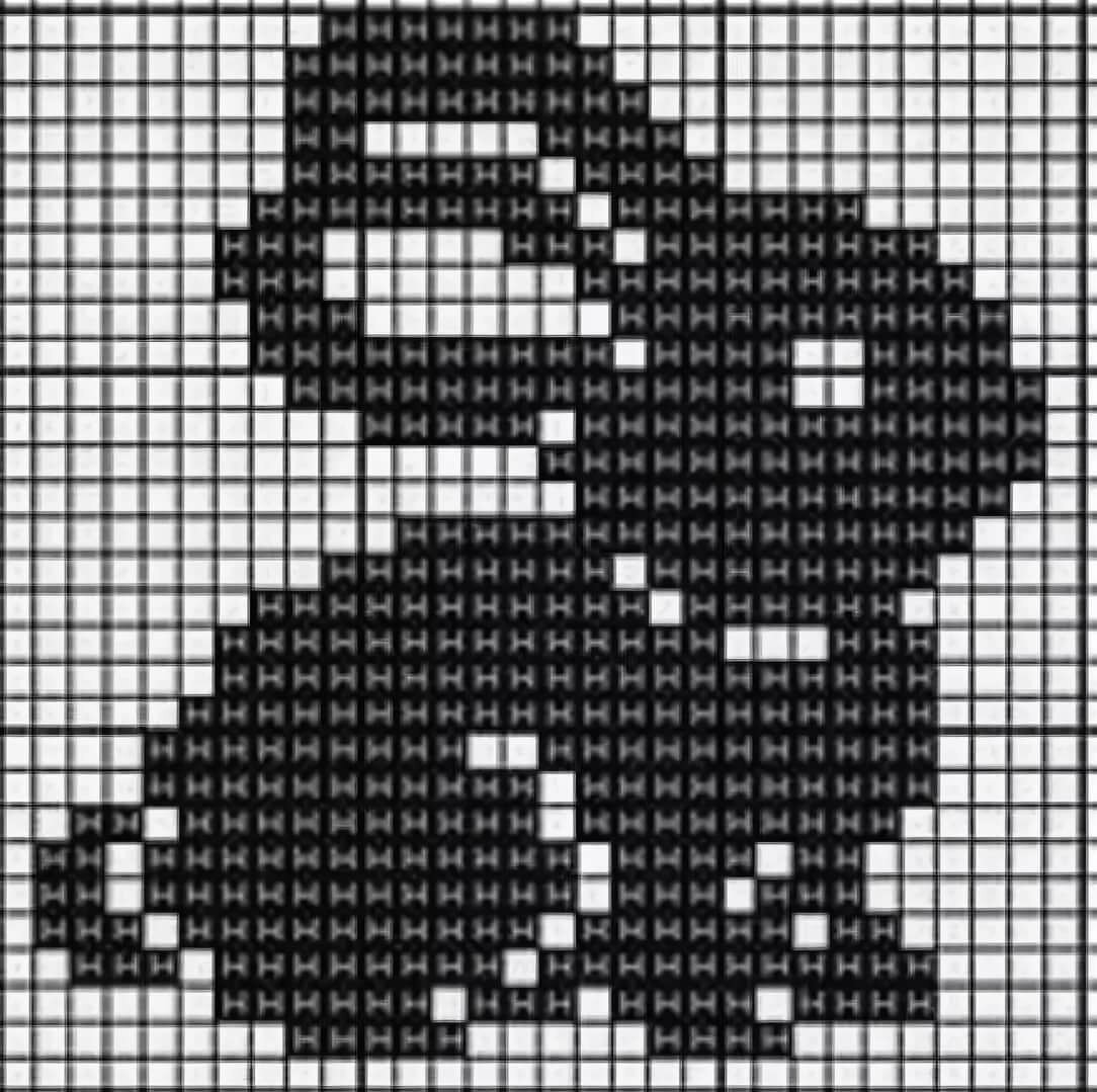 Рисунки по клеточкам милые и няшные мордочки