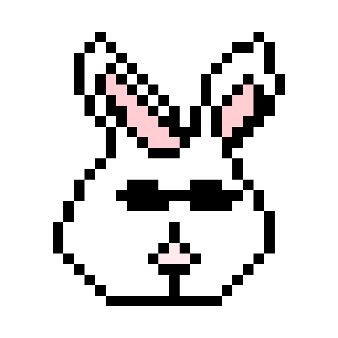 Рисунки по клеточкам черно белые