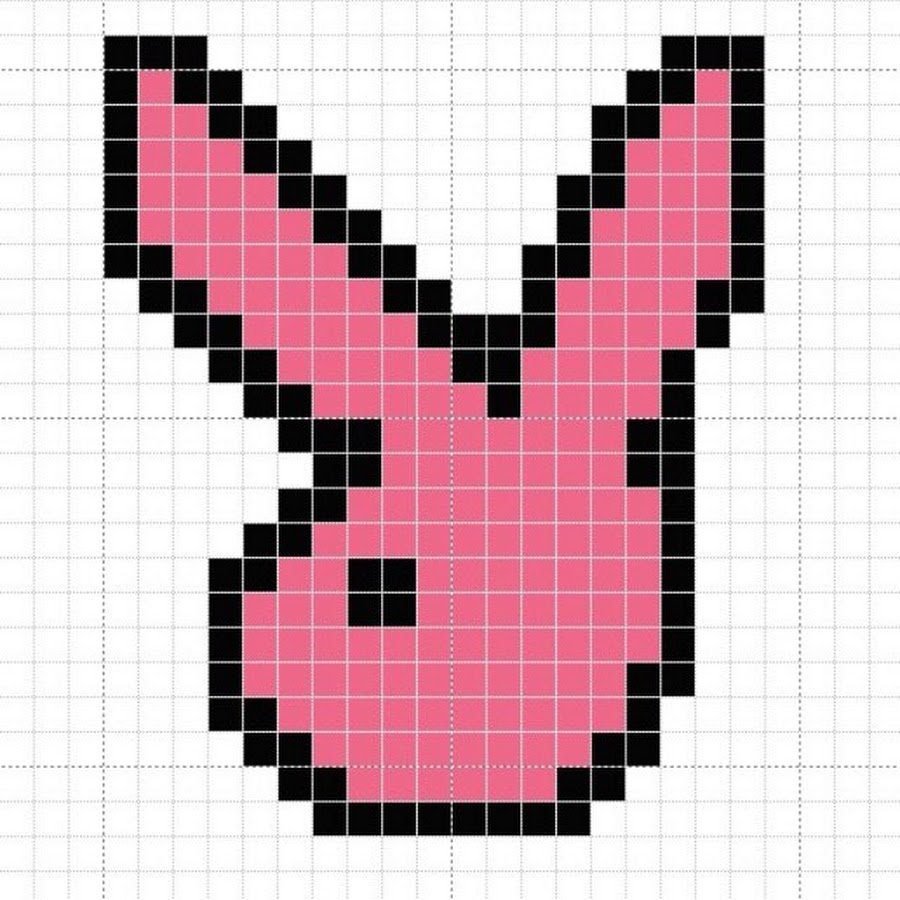 Рисунки в клеточку