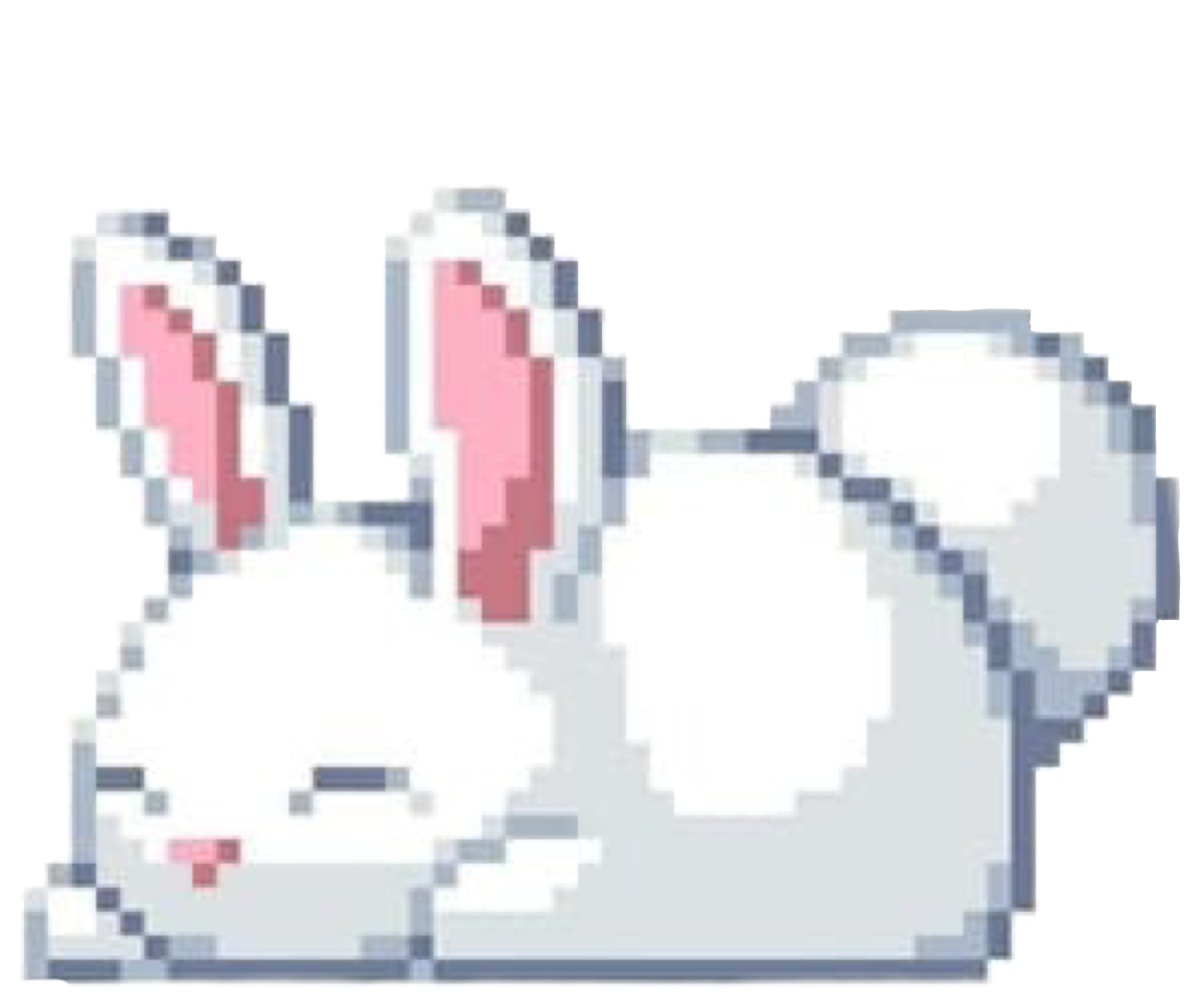 Пасхальный кролик вышивка