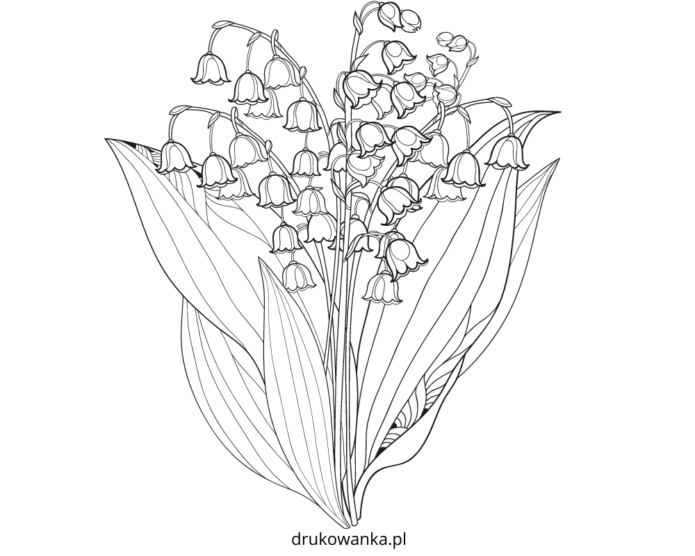 Логотип с изображением ландыша