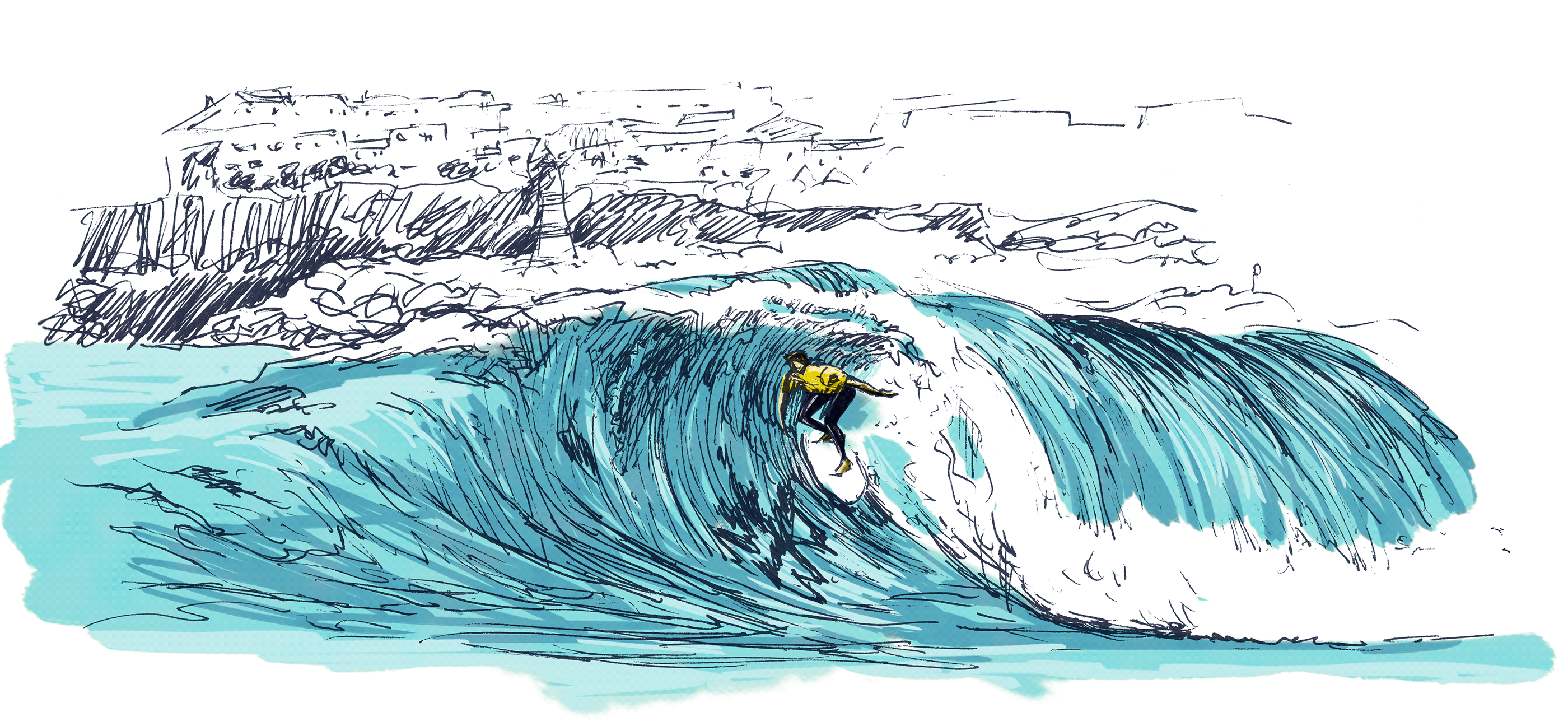Вода в графике рисунок. Волны иллюстрация. Волны карандашом. Волны рисунок. Море Графика.
