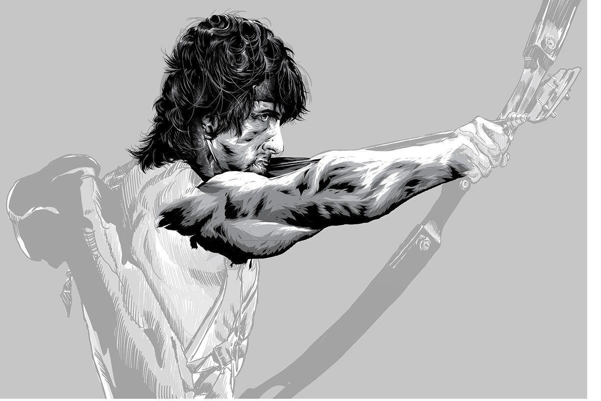 Комиксы про Джона Рэмбо