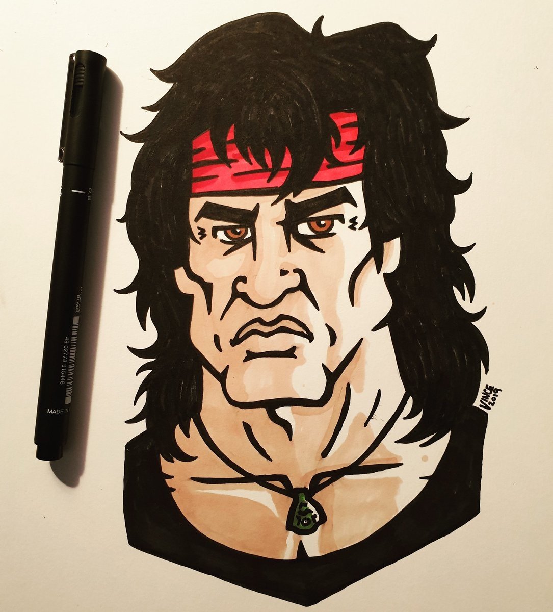 Разукрашки Сильвестра Сталлоне