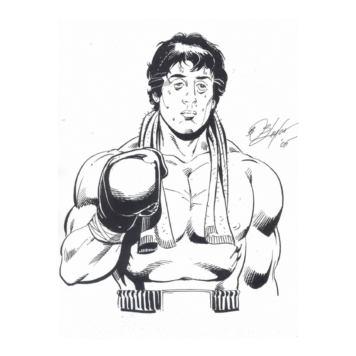 Календарик Сильвестр Сталлоне