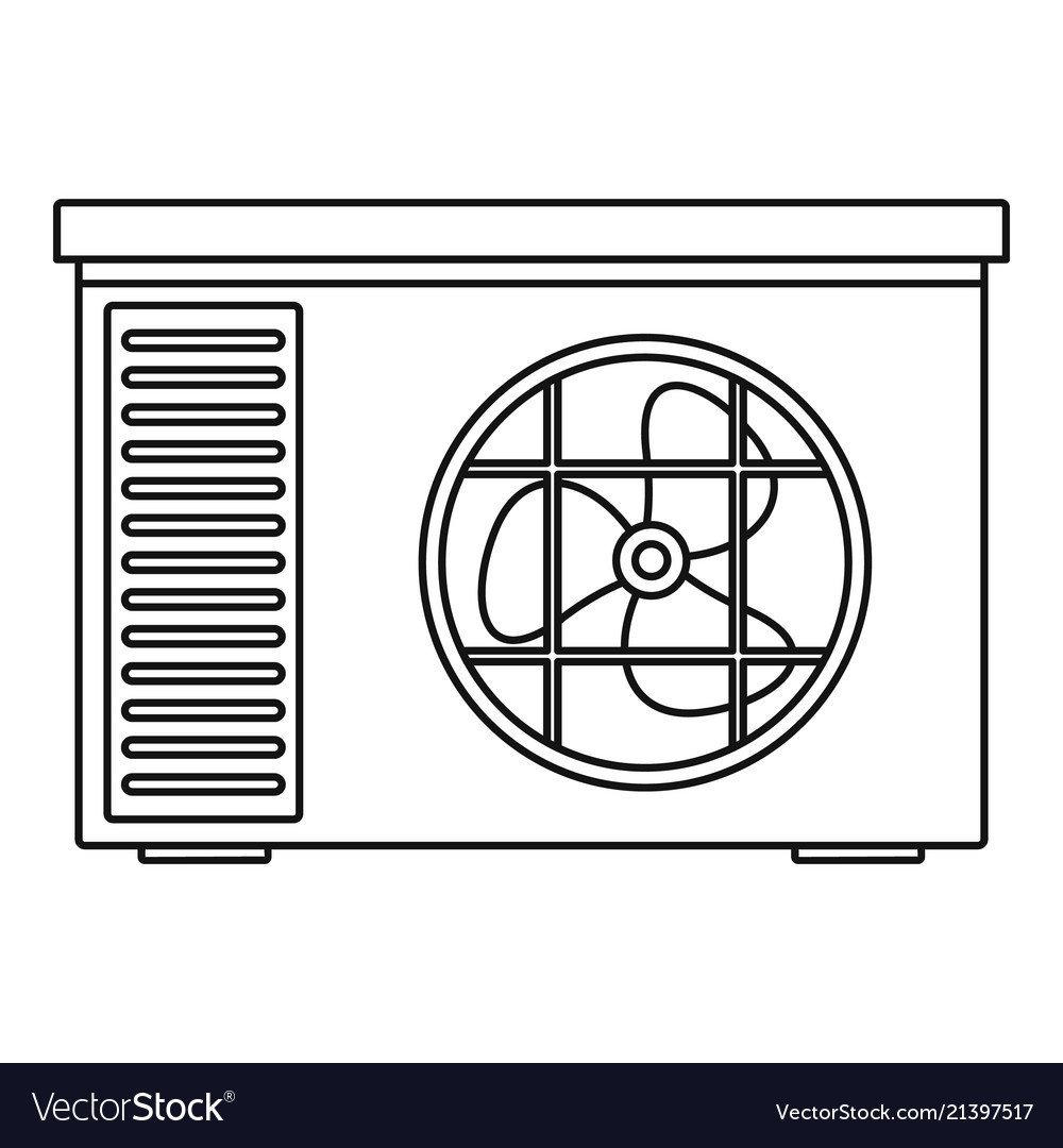 Раскраска кондиционер