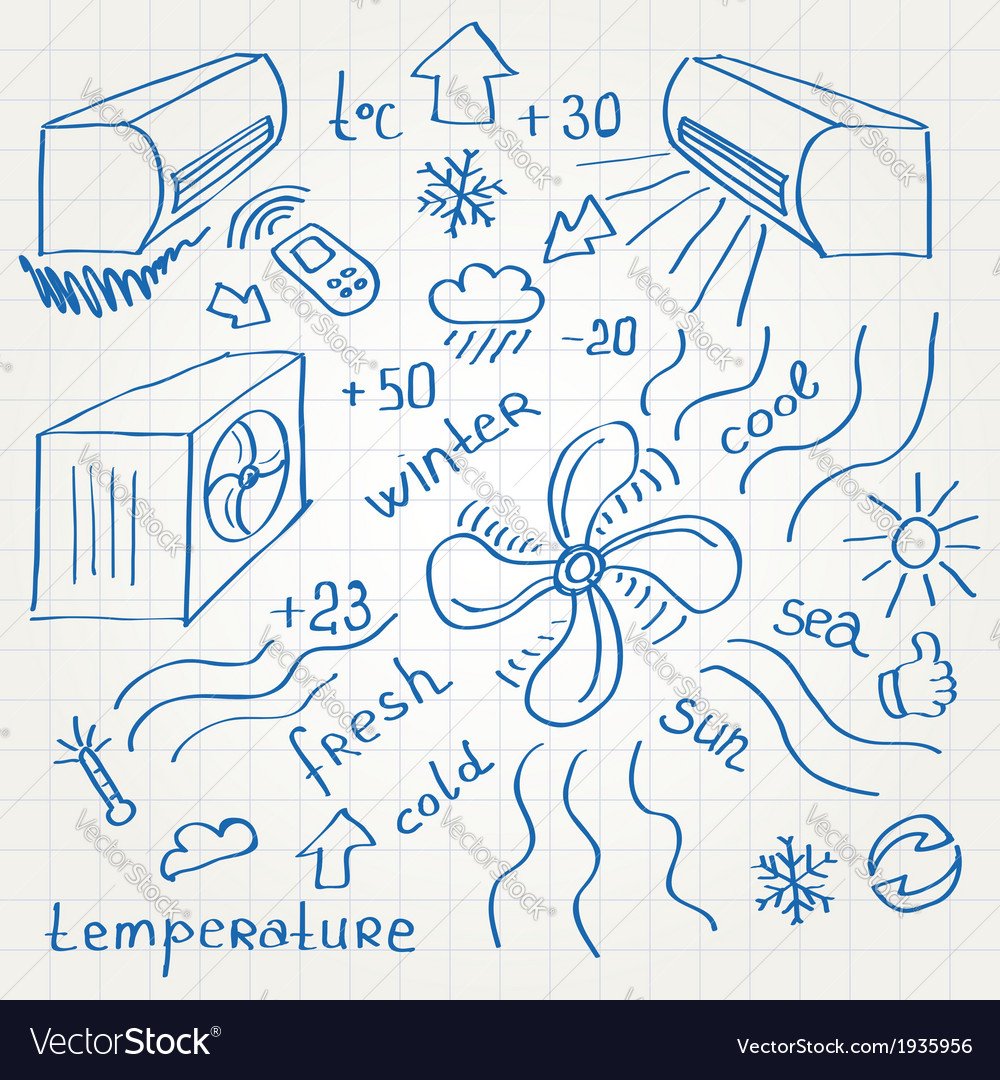 Кондиционер иллюстрация