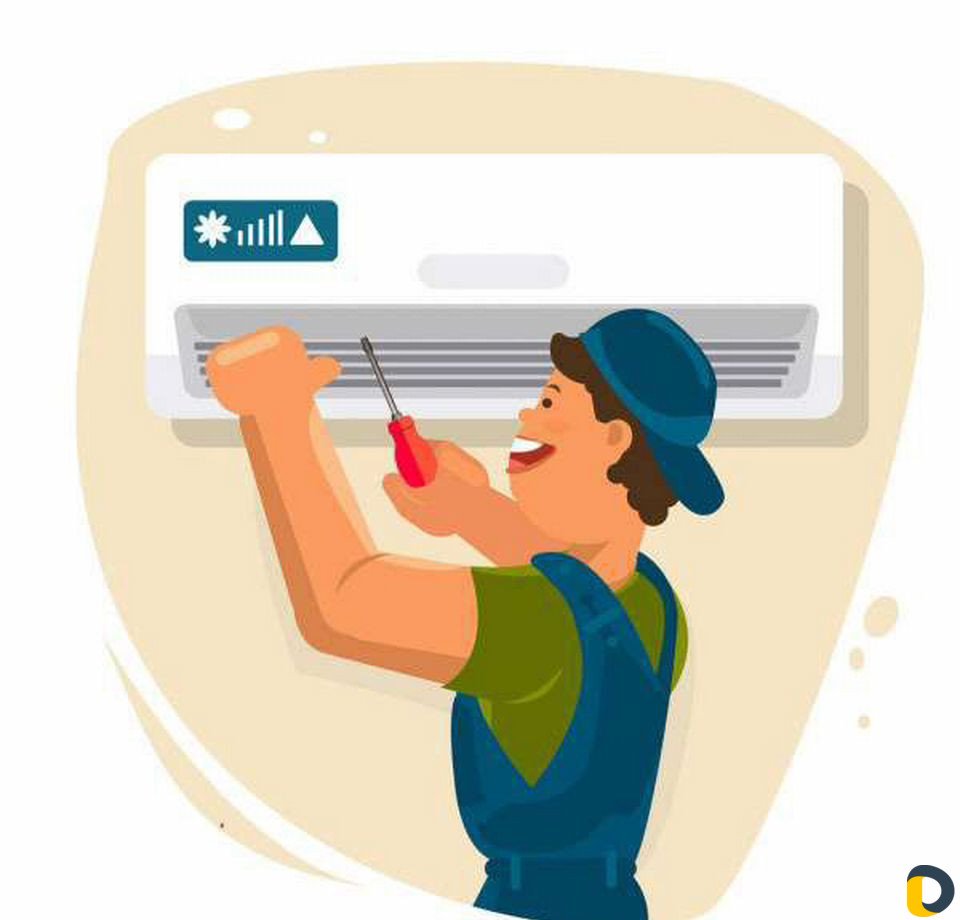 Иллюстрация вектора кондиционера