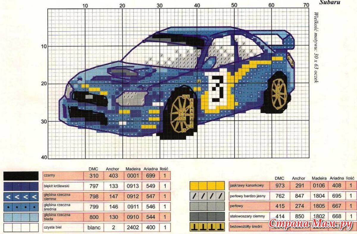 Корейский флаг вышивка крестом