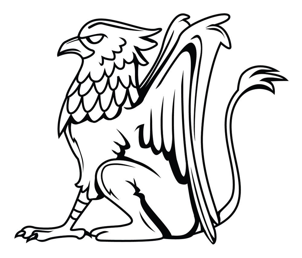 Грифон эскиз