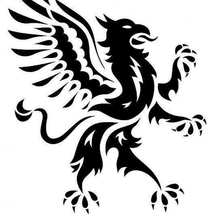 Тату Грифон трайбл