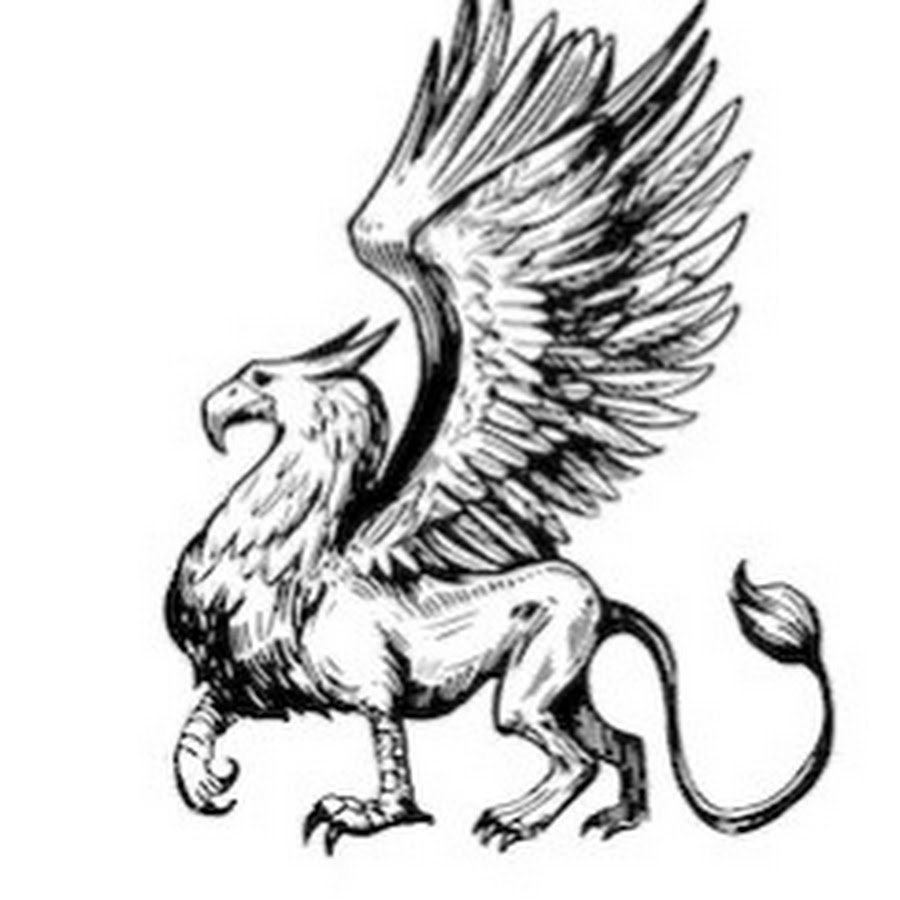 Геральдика Мифологические существа эскиз